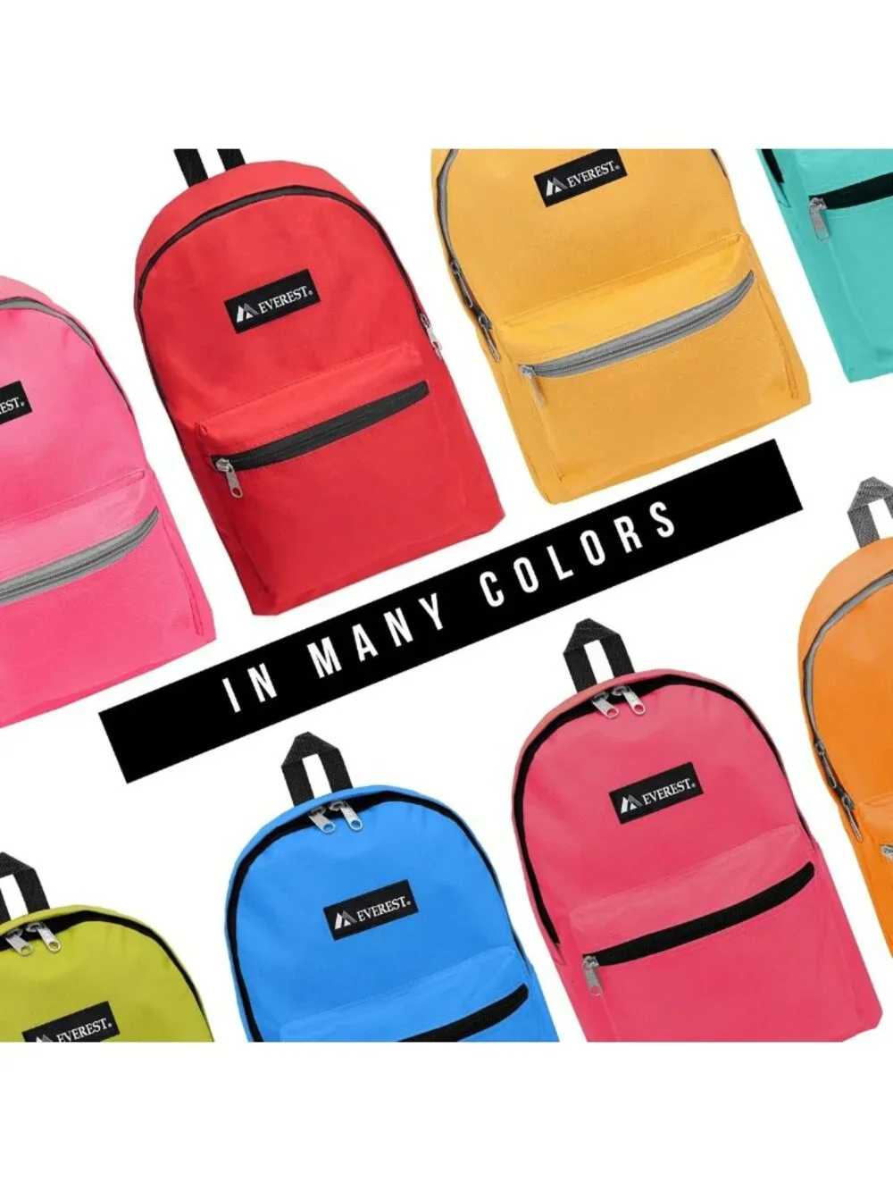Stylish Medium Red Basic Backpack for Travel, School, or Daily Use